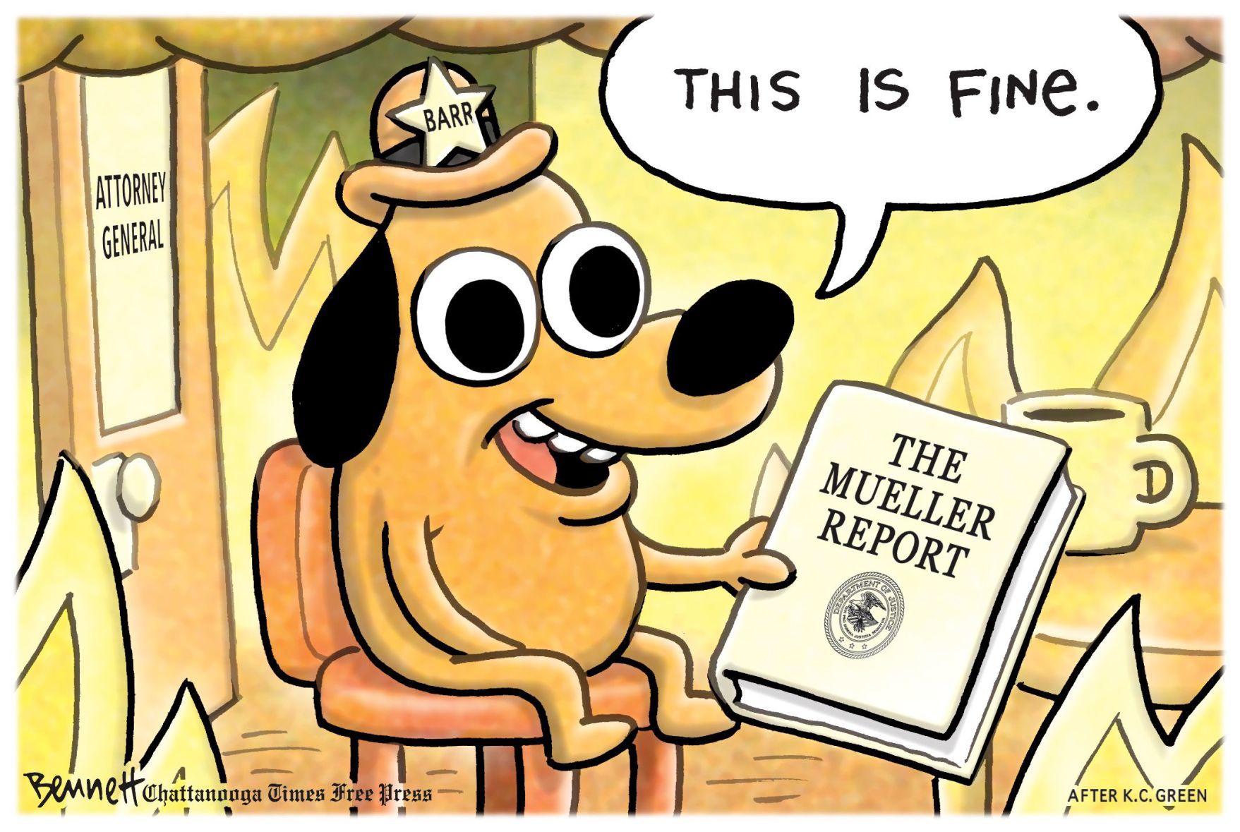 Clay Bennett editorial cartoon